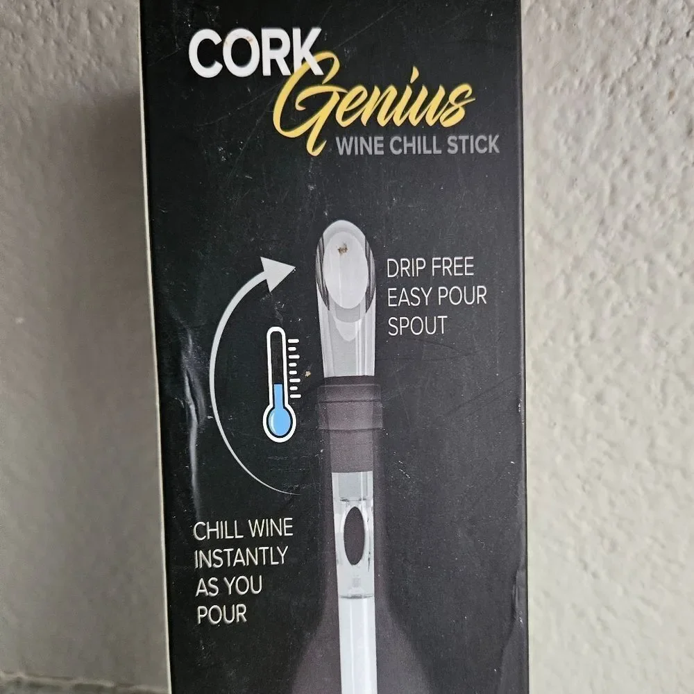 Cork Genius Wine Chill Stick